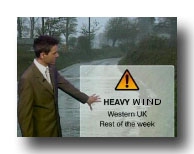 BBC weather map.