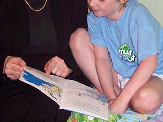 Reading a whole book Reading a whole book.