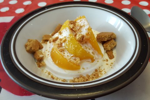 Peaches and Ginger. Peaches and Ginger.