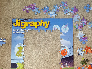 Jigsaw joy! Jigraphy joy.