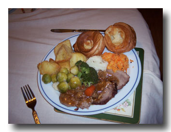 Yorkshire puddings.